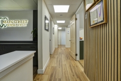 Clean and modern dental office interior at Main Street Dental Center in Collegeville, PA.